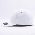 White Flexfit Delta Hats Caps