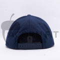 Navy Melton Wool Snapback Hat