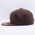 Brown 210 Blank Fitted Hats