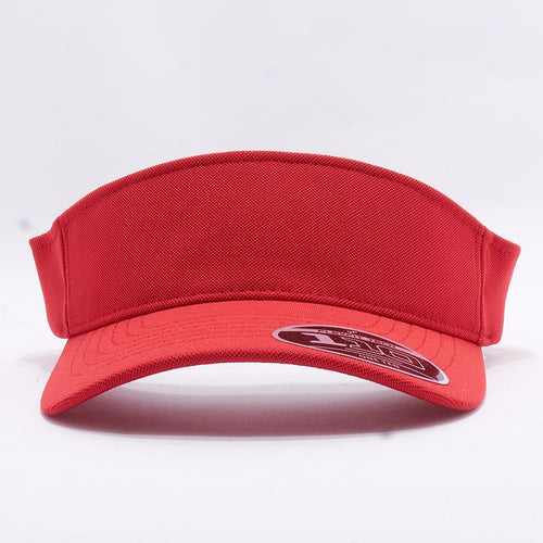 Red Visor Hat Cap