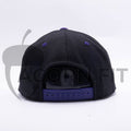 Blank Black Purple Two Tone Snapback Hats Caps