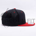 Blank Black Red Two Tone Snapback Hats Caps