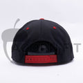 Blank Black Red Two Tone Snapback Hats Caps