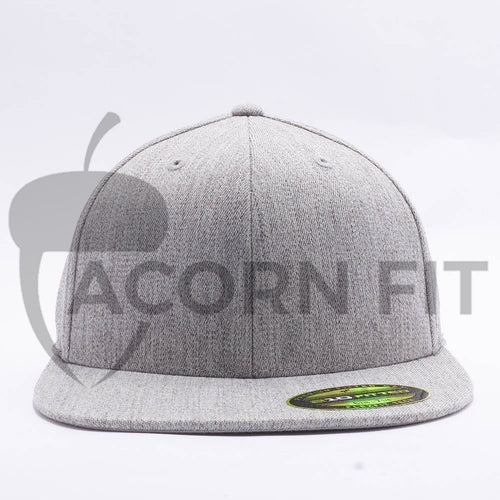Heather Grey 210 Blank Fitted Hats