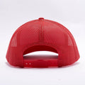 Red Blank Trucker Hat Cap