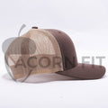 Brown Khaki Blank Trucker Hat Cap