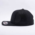 Black Flexfit Trucker Mesh Hat