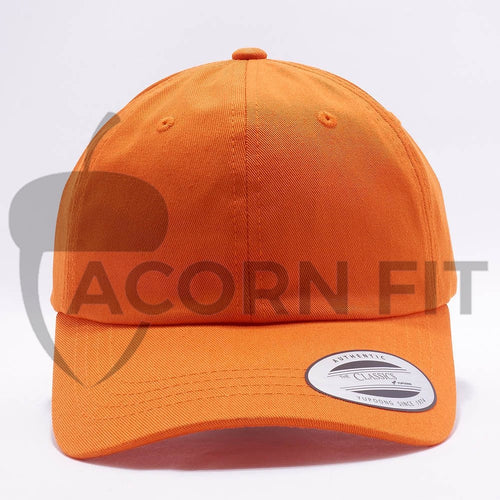 dad hats wholesale - yupoong 6245cm orange