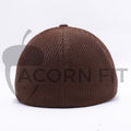 Brown Flexfit Trucker Mesh Hat