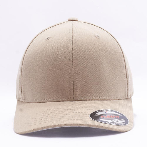 Wholesale Flexfit 6477 Khaki Wool Blend Hat 