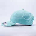 Blank Unstructured Dad Hats Wholesale - Yupoong Classic 6245PT Diamond Blue 