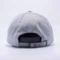 Blank Unstructured Dad Hats Wholesale - Yupoong Classic 6245PT Light Grey