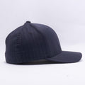 Wholesale Flexfit 6195P Pinstripe Hat Dark Grey
