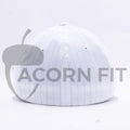 Wholesale Flexfit 6195P Pinstripe Hat White