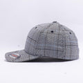 Wholesale Flexfit 6196 Glen Check Hat Black White