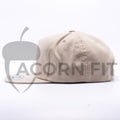 Khaki Wholesale Yupoong 6502 Unstructured 5 Panel Classic Snapback Hat Custom - Acorn Fit