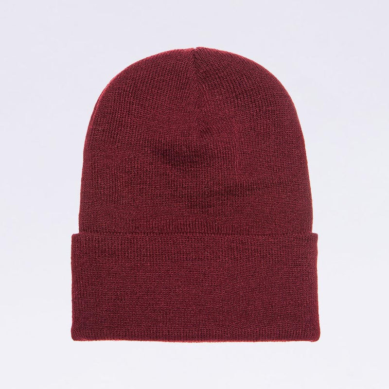 Wholesale flexfit beanies: 1501KC Maroon 