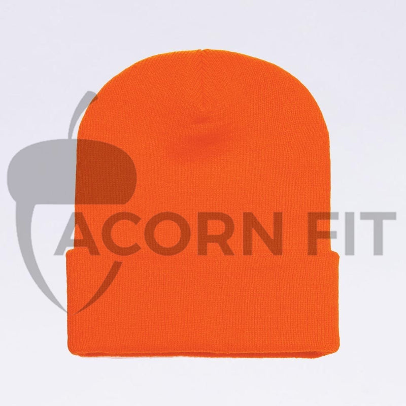 Wholesale flexfit beanies: 1501KC Neon Orange 