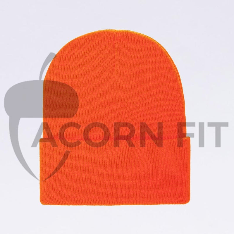 Wholesale Flexfit Beanies: 1535TH Safety Orange Thinsulate Beanie