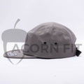 Grey Blank 5 Panel Camper Hat Cap