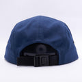 Navy Blank 5 Panel Camper Hat Cap