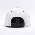 Blank Natural Black Two Tone Snapback Hats Caps