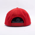 Yupoong Blank Red 5 Panel Snapback Hats Caps