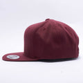 Yupoong Classic Blank Maroon Snapback