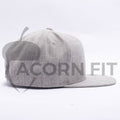 Yupoong Classic Blank Heather Grey Snapback