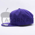 Yupoong Classic Blank Purple Snapback