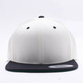 Yupoong Classic Blank Natural Black Snapback