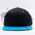 Yupoong Classic Blank Black Teal Snapback