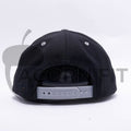 Yupoong Classic Blank Black Silver Snapback