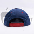 Yupoong Blank Navy Red 5 Panel Snapback