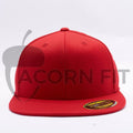 Red 210 Blank Fitted Hats