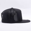 Yupoong Black 5 Panel Trucker 