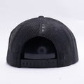 Yupoong Black 5 Panel Trucker 