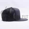 Yupoong Charcoal 5 Panel Trucker 