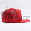 Yupoong Red 5 Panel Trucker 