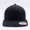 Black White Blank Trucker Hat Cap