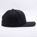 Black Flexfit Trucker Mesh Hat