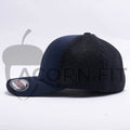 Navy Flexfit Trucker Mesh Hat