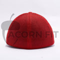 Red Flexfit Trucker Mesh Hat