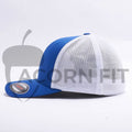 Royal White Flexfit Trucker Mesh Hat