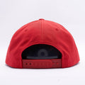 Yupoong Blank Red 5 Panel Snapback