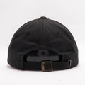 Blank Unstructured Dad Hats Wholesale - Yupoong Classic 6245PT Black