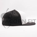 Yupoong White Black Foam Trucker