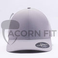 Silver Flexfit Delta Hats Caps