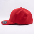 Red Flexfit Delta Hats Caps