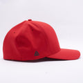 Red Flexfit Delta Hats Caps